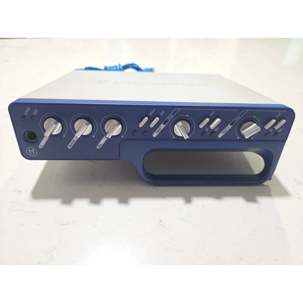 Digidesign Mbox 2 USB Audio Interface, 2-Channel Desktop, MIDI/RCA/Analog I/O